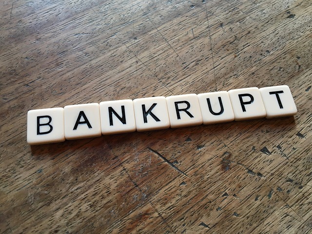 Bankrupt (scrabble tiles)